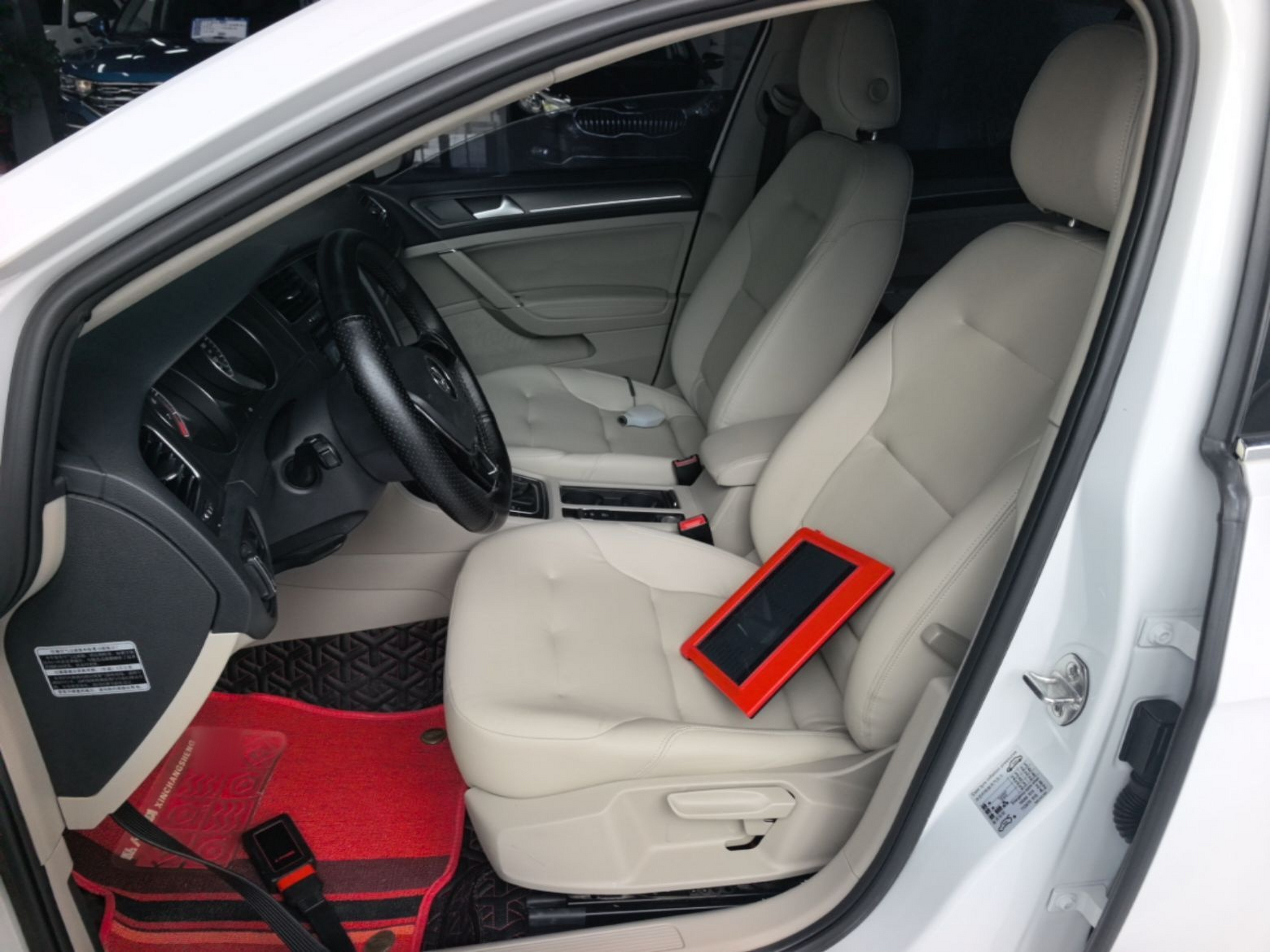 Avant de la voiture