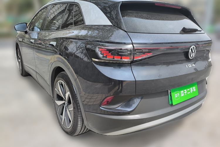 Used Volkswagen ID.4 CROZZ 2021 Long-Range Lite PRO Two-Wheel Drive Version Rear Left 45 Deg