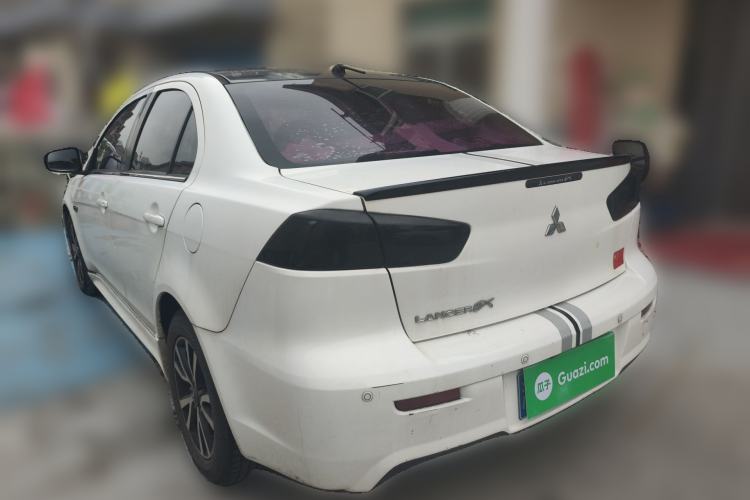 Used Mitsubishi Lancer EX 2016 1.8L Manual Black-and-White Retro Edition Rear Left 45 Deg