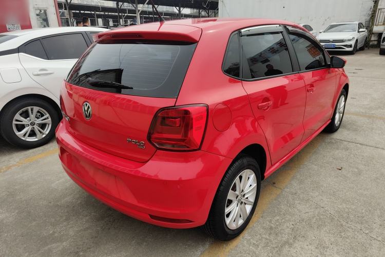 Used Volkswagen Polo 2014 1.6L Automatic Comfort Edition Rear Right 45 Deg