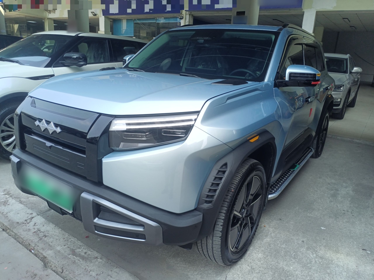 Parte inferior delantera