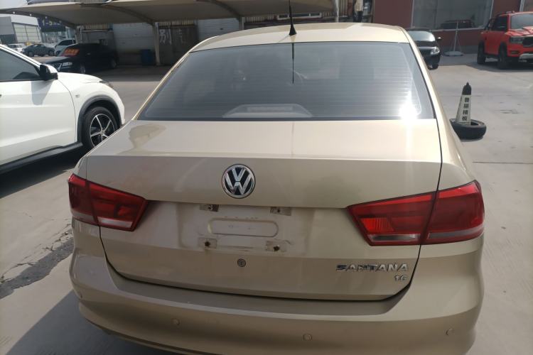 Used Volkswagen Santana 2015 1.6L Manual Fashion Edition Rear