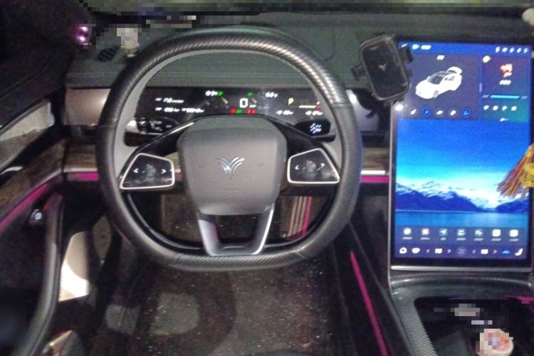 Used NETA S 2022 Extended-Range Version 1160 km Range Rear-Wheel-Drive Compact Edition Steering Wheel