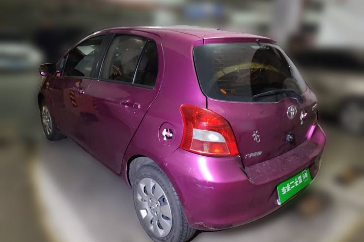 Used Toyota Yaris 2011 1.6E Automatic Charm Edition Rear Left 45 Deg