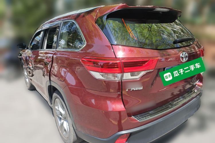 Used Toyota Highlander 2018 2.0T Four-Wheel Drive Luxury Edition 7 Seats China V Emission Standard