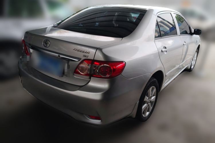 Used Toyota Corolla 2011 1.6L Manual GL Rear Right 45 Deg