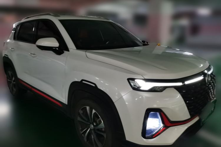 Used CHANGAN CS35PLUS 2022 Blue Whale NE 1.4T DCT Luxury Model Front Right 45 Deg