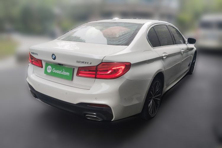 Used BMW 5 Series 2020 530Li Leading Model M Sport Package Rear Right 45 Deg