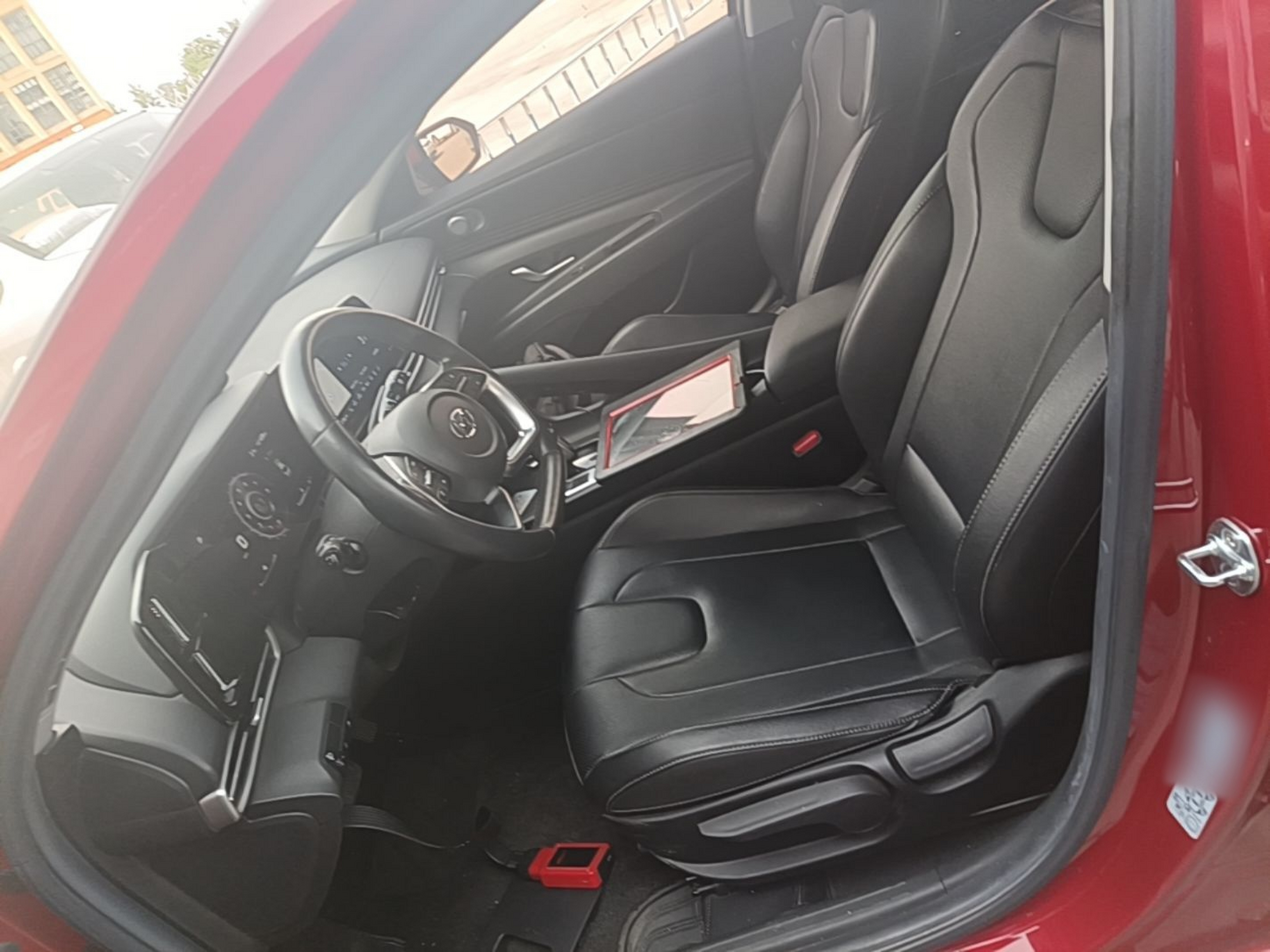 Avant de la voiture