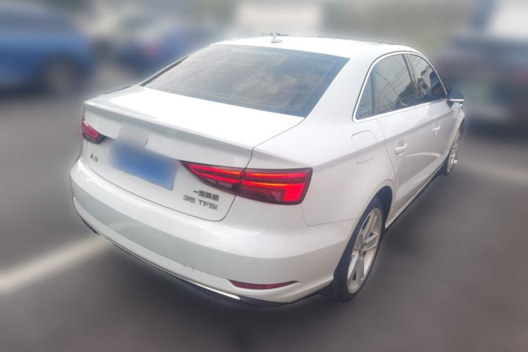 Used Audi A3 2018 30th Anniversary Edition Limousine 35 TFSI Style Model Rear Right 45 Deg