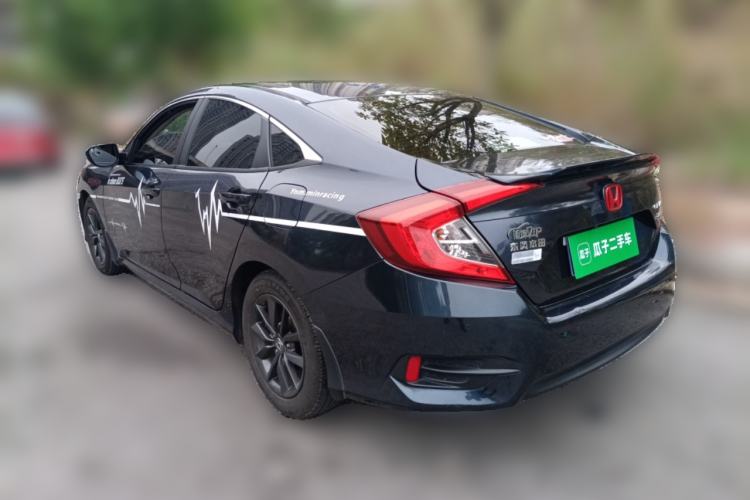 Used Honda Civic 2019 220TURBO Manual Jinkong Edition China V Emission Standard Rear Left 45 Deg