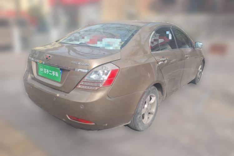 Used Geely Auto Classic Emgrand 2012 Sedan 1.8L Manual Comfort Model Rear Right 45 Deg
