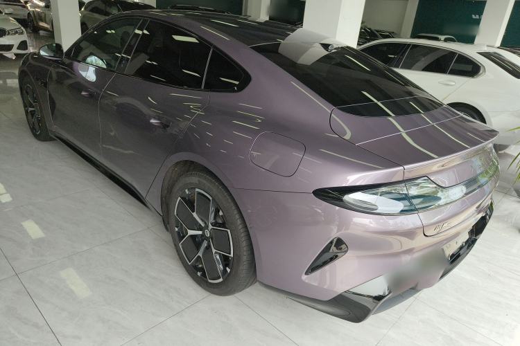 Used Xiaomi Auto SU7 2024 Four-Wheel Drive Ultra-Long Range Advanced Intelligent Driving Max Edition Rear Left 45 Deg