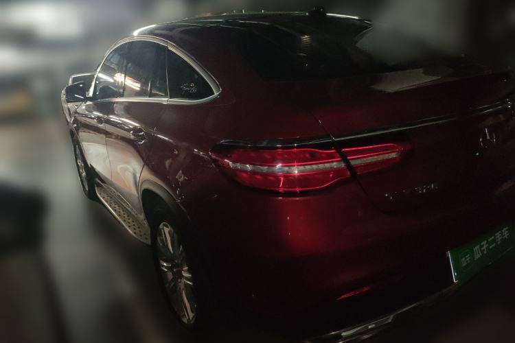 Used Mercedes-Benz GLE Coupe 2015 GLE 320 4MATIC Coupe SUV Rear Left 45 Deg