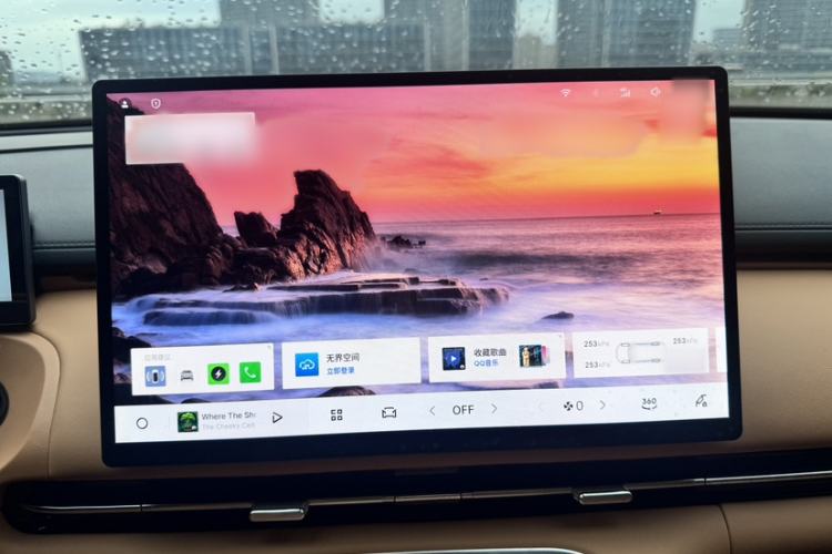 Used Geely Galaxy Xingjian 7 EM-i 2025 120km Exploration+ Version Audio And AC Panel