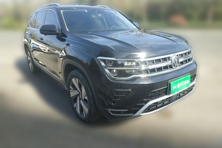 Used Volkswagen Teramont 2023 380TSI Four-Wheel Drive Luxury Edition Front Right 45 Deg