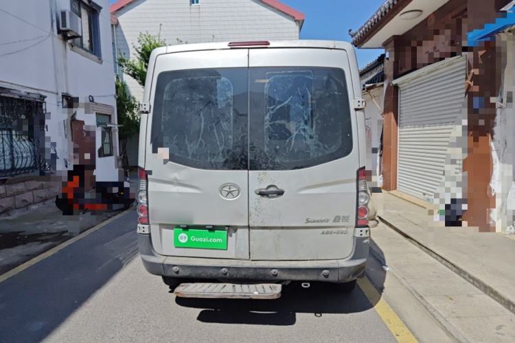 Used JAC Group Sunray 2017 2.0T Short-Wheelbase Mid-Roof Xingkuaiyun Multi-Purpose Commercial Vehicle
