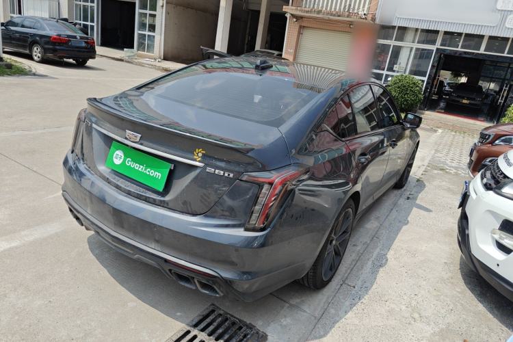 Used Cadillac CT5 2020 Revised 28T Platinum Sport Edition Rear Right 45 Deg