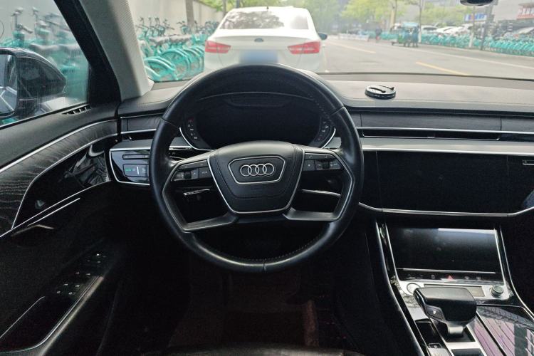 Used Audi A8 2018 A8L 55 TFSI quattro Launch Edition Elite Model Steering Wheel