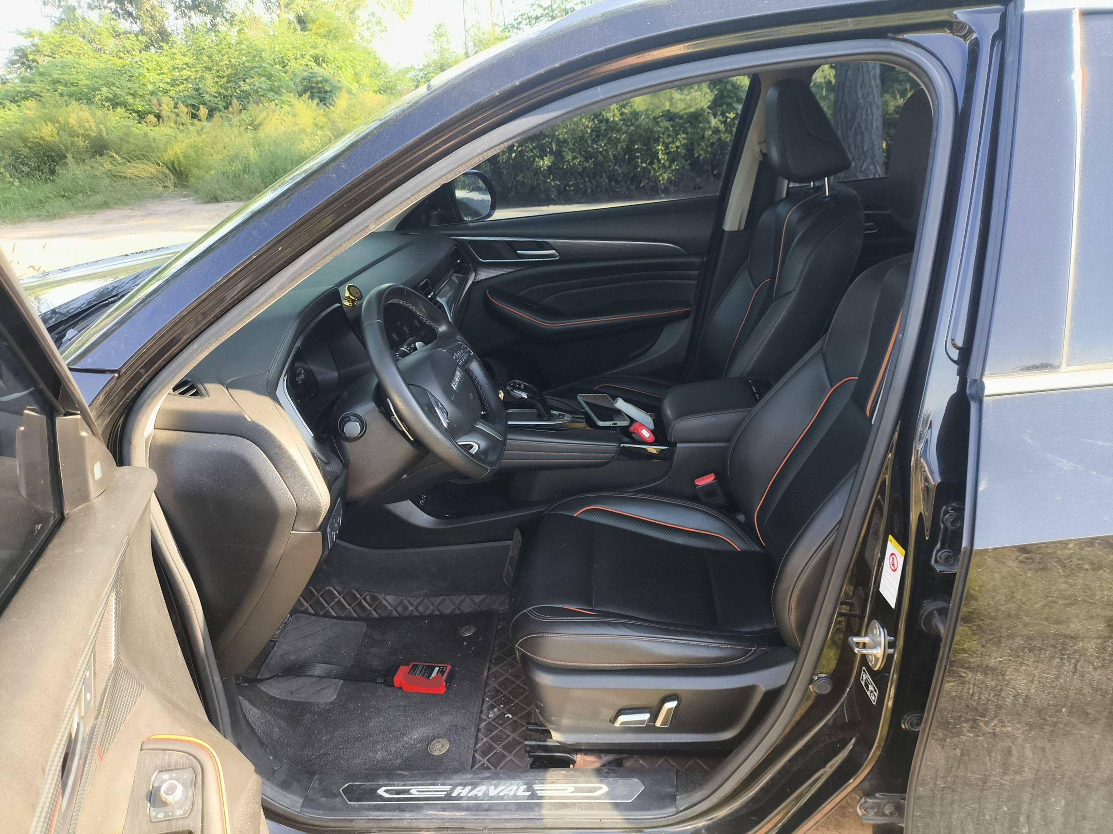 Avant de la voiture