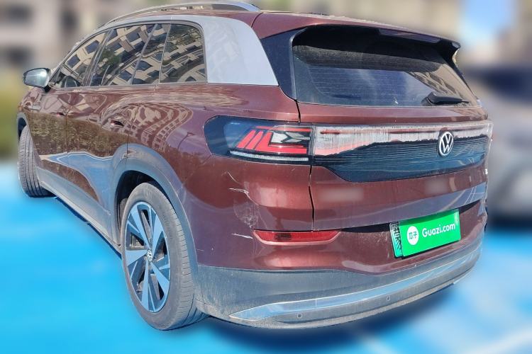 Used Volkswagen ID.6 X 2021 1st Edition ID. First Impression Edition Rear Left 45 Deg