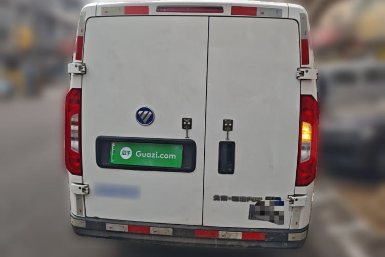 Used Foton Intelligent Blue Elf E7 2023 Pure Electric Van Flat Roof 2 Seats CATL 46.36 kWh Rear