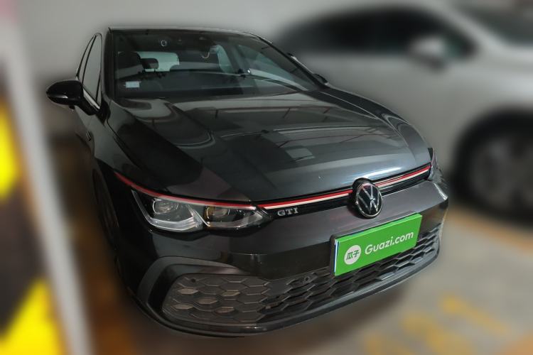 Used Volkswagen Golf GTI 2021 380TSI DSG GTI Front Right 45 Deg