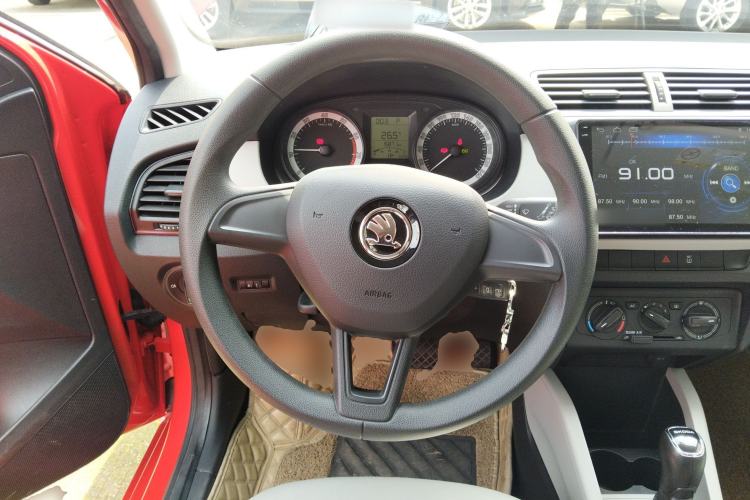 Used Skoda Fabia 2017 1.4L Automatic Car Enjoy Edition Steering Wheel