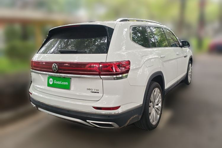 Used Volkswagen Teramont 2021 380TSI Four-Wheel Drive Prestige Flagship Edition Rear Right 45 Deg