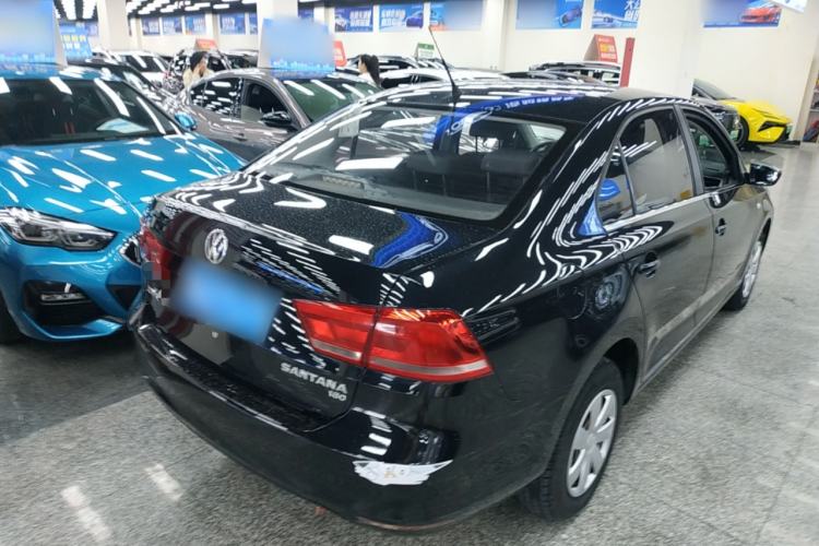 Used Volkswagen Santana 2015 1.6L Manual Fashion Edition Rear Right 45 Deg