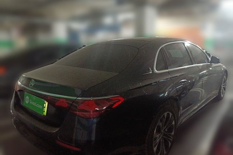 Used Mercedes-Benz E-Class New Energy 2024 E 350 e L Plug-in Hybrid Sedan Rear Right 45 Deg