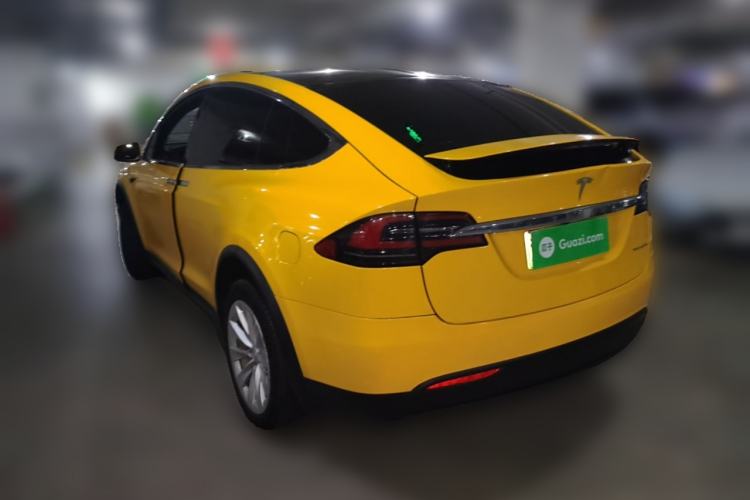 Used Tesla Model X 2019 Long-Range Version Rear Left 45 Deg