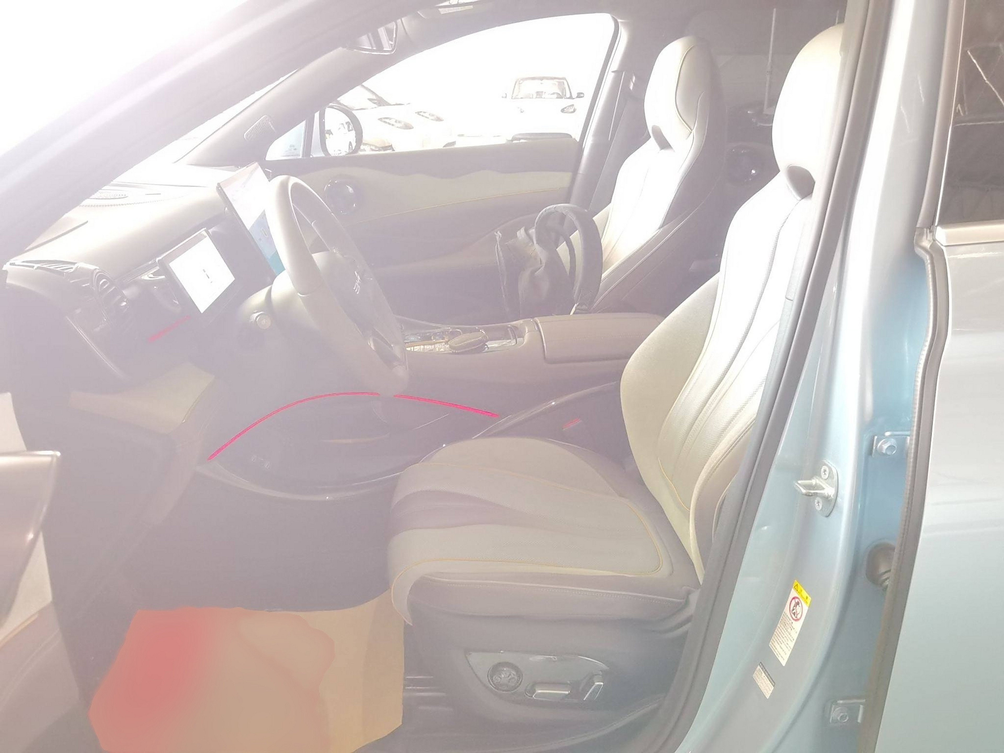 Avant de la voiture