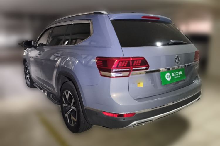 Used Volkswagen Teramont 2017 530 V6 Four-Wheel Drive Luxury Edition Rear Left 45 Deg