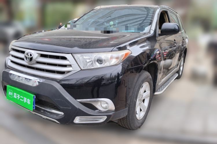 Used Toyota Highlander 2013 2.7L Two-Wheel Drive 5-Seater Purple Gold Edition