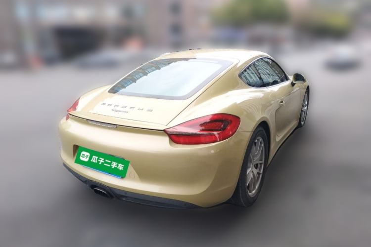 Used Porsche Cayman 2013 Cayman 2.7L Rear Right 45 Deg