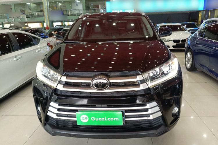 Used Toyota Highlander 2018 2.0T Four-Wheel Drive Luxury Version 7 Seats China VI Standard