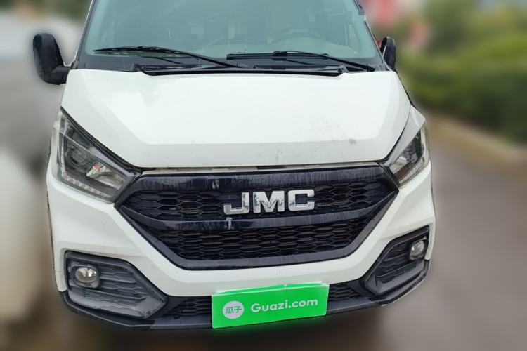 Used JMC Transit 2021 2.8T Space King Standard Version Long Wheelbase Mid-Height Roof Rear Single Tire – Step 6-Seater Diesel China VI Emission Standard JX493
