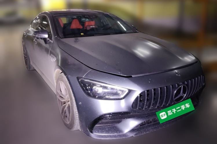 Used Mercedes-Benz AMG GT 2019 AMG GT 50 four-door sports car Front Right 45 Deg