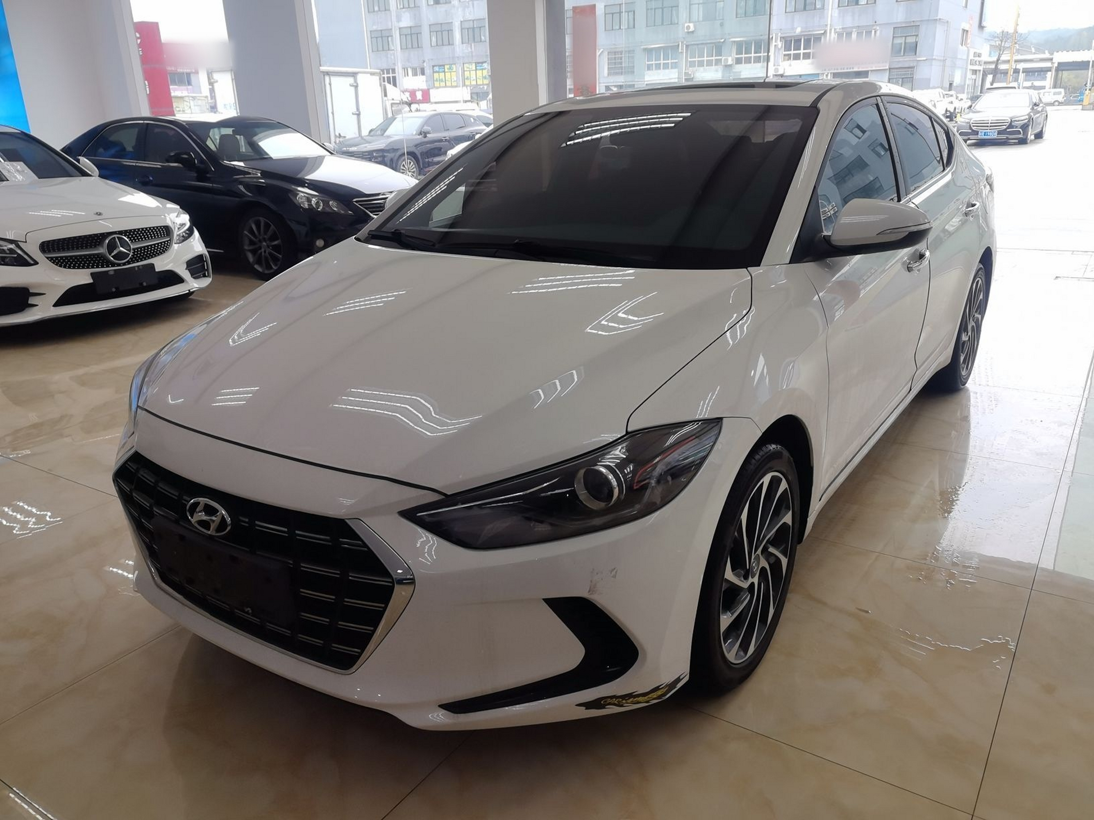 Parte inferior delantera