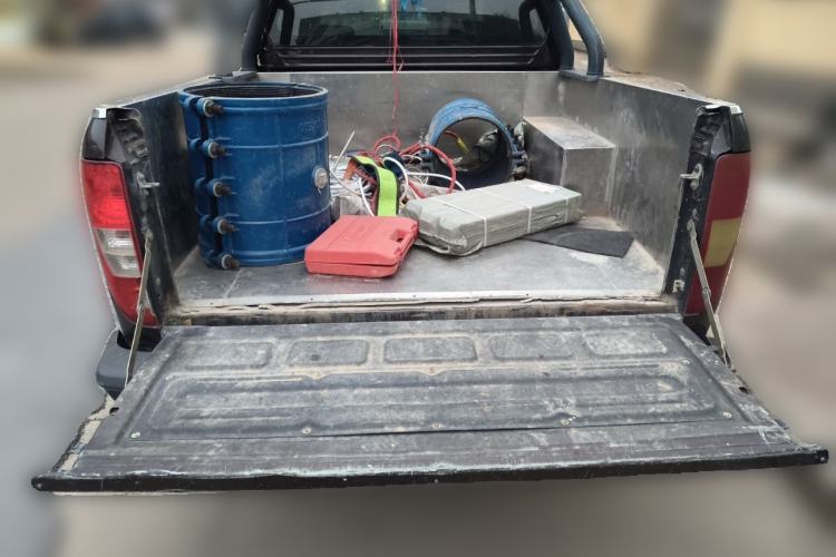 Used JMC Baodian 2020 2.5T Diesel Two-Wheel Drive Comfort Edition Standard Wheelbase JX4D25A6L Trunk