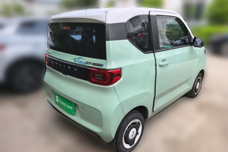Used Wuling Hongguang MINIEV 2021 Macaron Fashion Model Lithium Iron Phosphate Rear Right 45 Deg