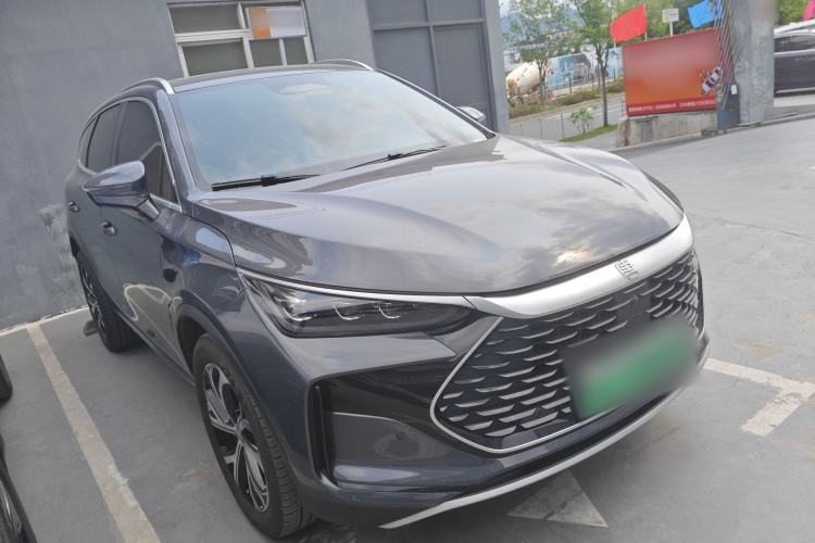 Used BYD Tang New Energy 2025 Intelligent Driving Version DM-i 115KM Flagship Edition Front Right 45 Deg