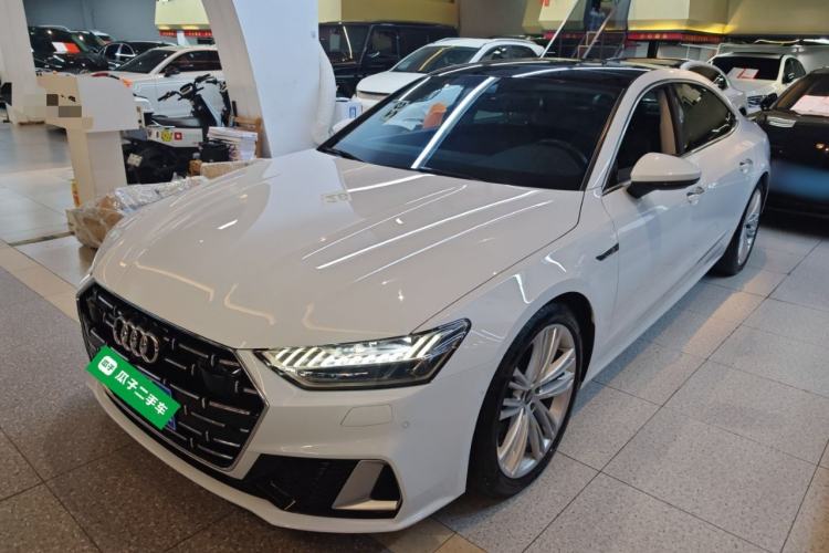 Used Audi A7L 2022 55 TFSI quattro S-line Zhiyuan Crystal Flow Package