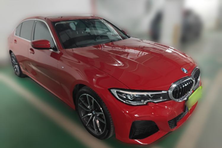 Used BMW 3 Series 2022 Updated 325Li M Sport Package Front Right 45 Deg