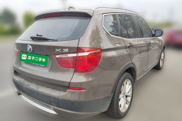 Used BMW X3 2013 Facelifted xDrive20i Luxury Edition Rear Right 45 Deg