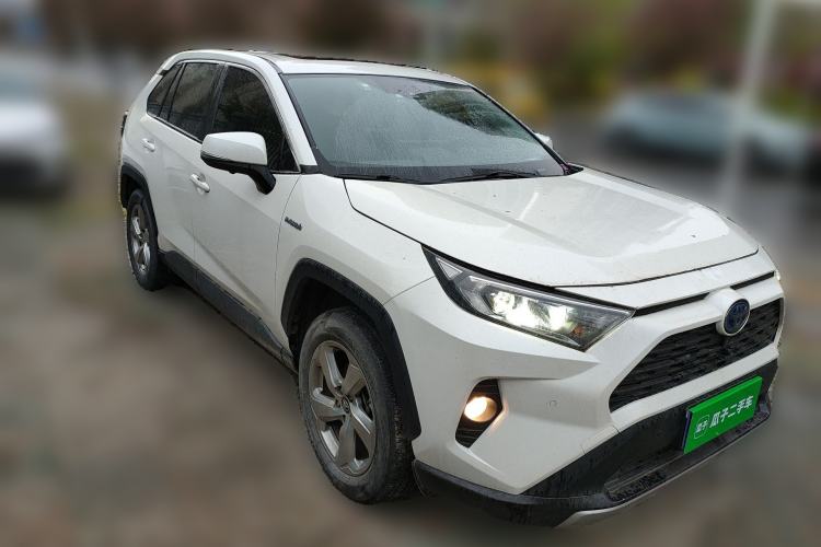 Used Toyota RAV4 2021 Dual-Engine 2.5L E-CVT Two-Wheel Drive Elite Edition Front Right 45 Deg