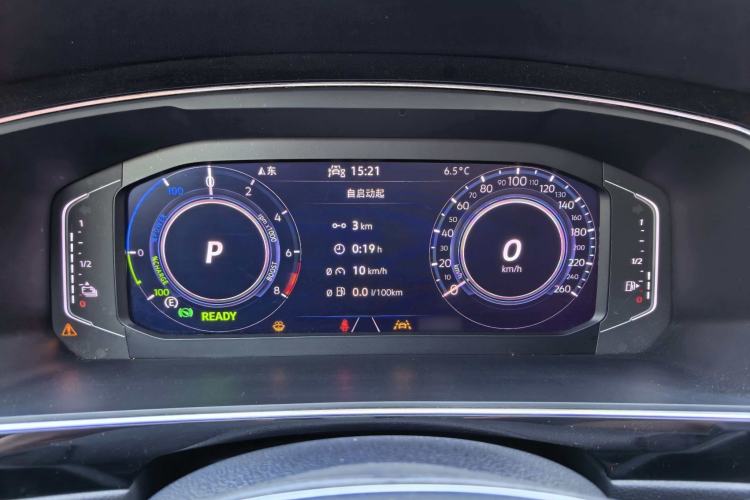 Used Volkswagen Tiguan L New Energy 2021 430 PHEV Plug-in Hybrid Prestige Edition Instrument Cluster