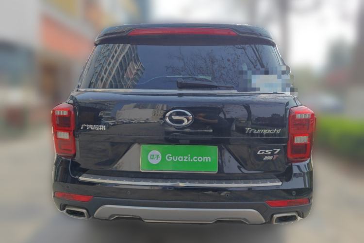 Used GAC Trumpchi GS7 2017 280T Two-Wheel Drive Luxury Model Rear