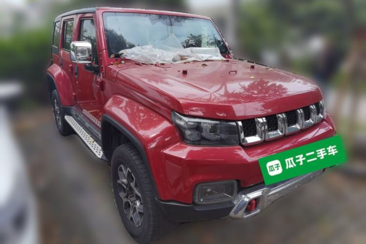 Used BAIC Off-Road BJ40 2018 PLUS 2.3T Automatic Four-Wheel Drive Flagship Version China V Emission Standard Front Right 45 Deg
